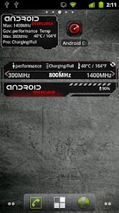 Overclock for Android Capture d'écran