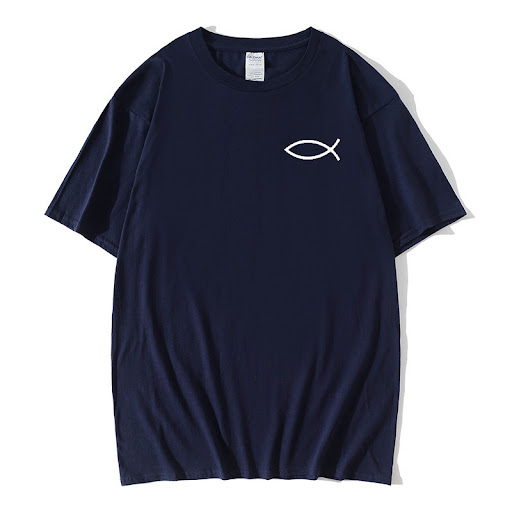 Title 2, Short-Sleeved Pisces Graphic Print T-Shirt Swea...