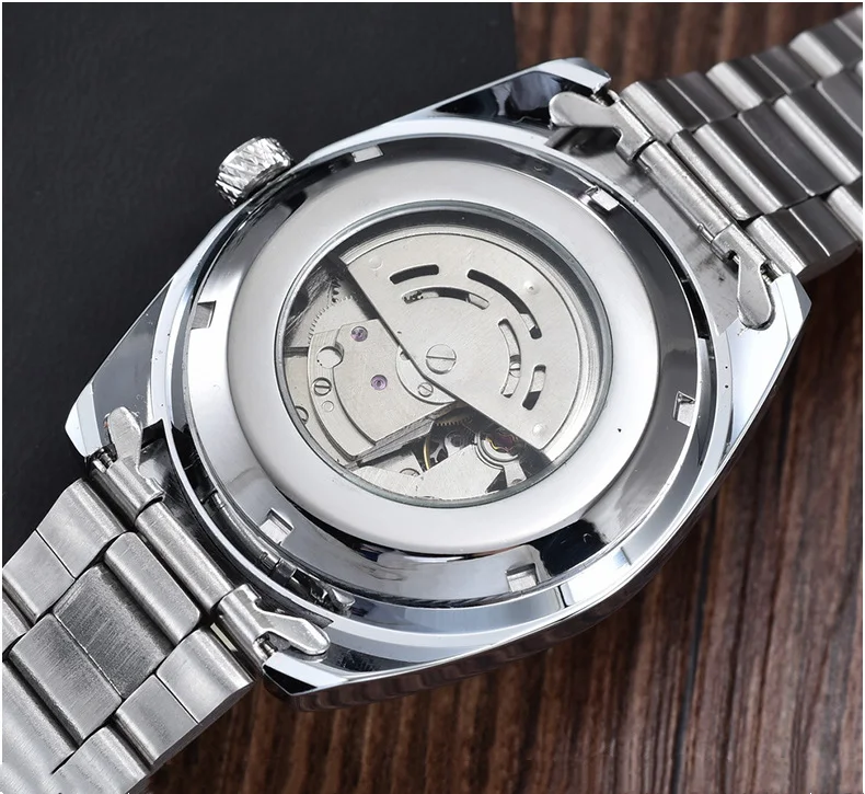Title 2, Erkek Tourbillon Saat Paslanmaz Çelik Otomatik ...