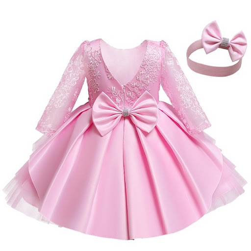 Title 7, Childrens Wedding Princess Dress Girls Full Sl...