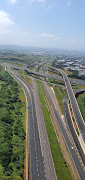 The recently constructed Mount Edgecombe N2/M41 Interchange at uMhlanga