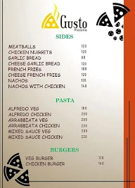 Gusto Pizzeria menu 3