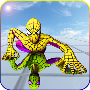 Flying Spider Super Hero Survival  Icon