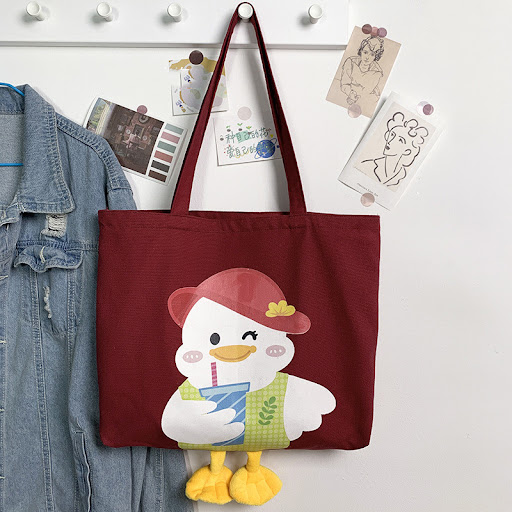 Title 9, Han Feng Ins Cute Handbag with Large Capacity, ...