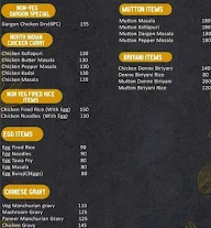 Surabhi Hut menu 2