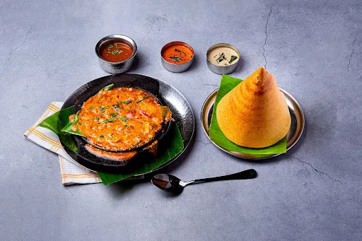 Sizzling Pushpa Dosa