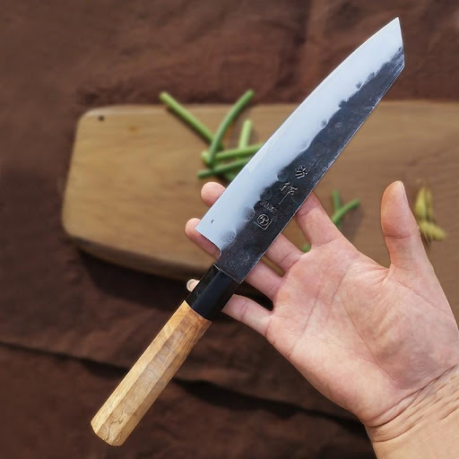 Title 2, Stainless Steel Chef Forged Hammer Pattern Cook...