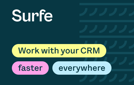 Surfe chrome extension