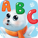 Snowy Learn ABC Letter - NO ADS