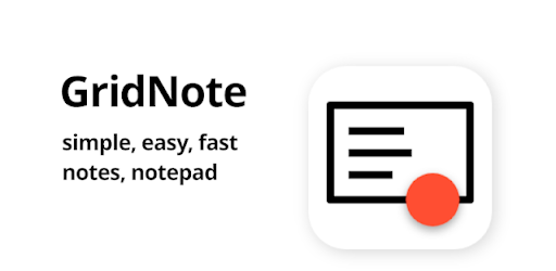 GridNote - Notepad, Notes