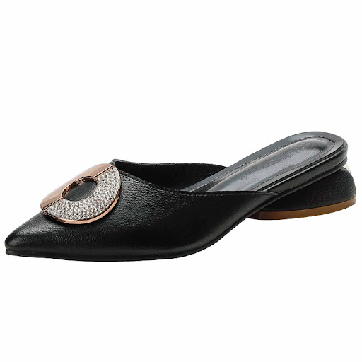 Title 2, Fashion Net Celebrity Thick Heel Sandals and Sl...