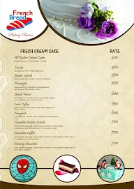 French Breads menu 1