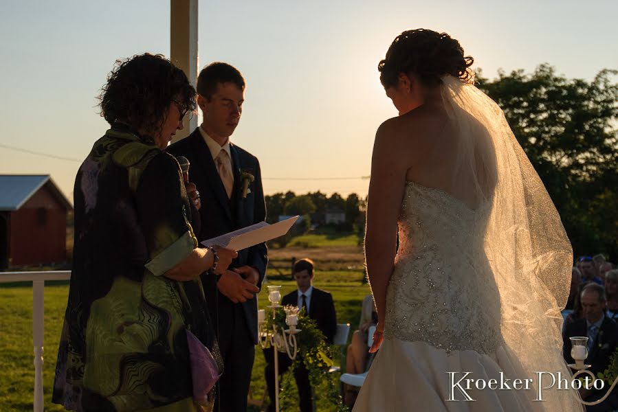 Wedding photographer Luke Kroeker (kroekerphoto). Photo of 24 April 2019