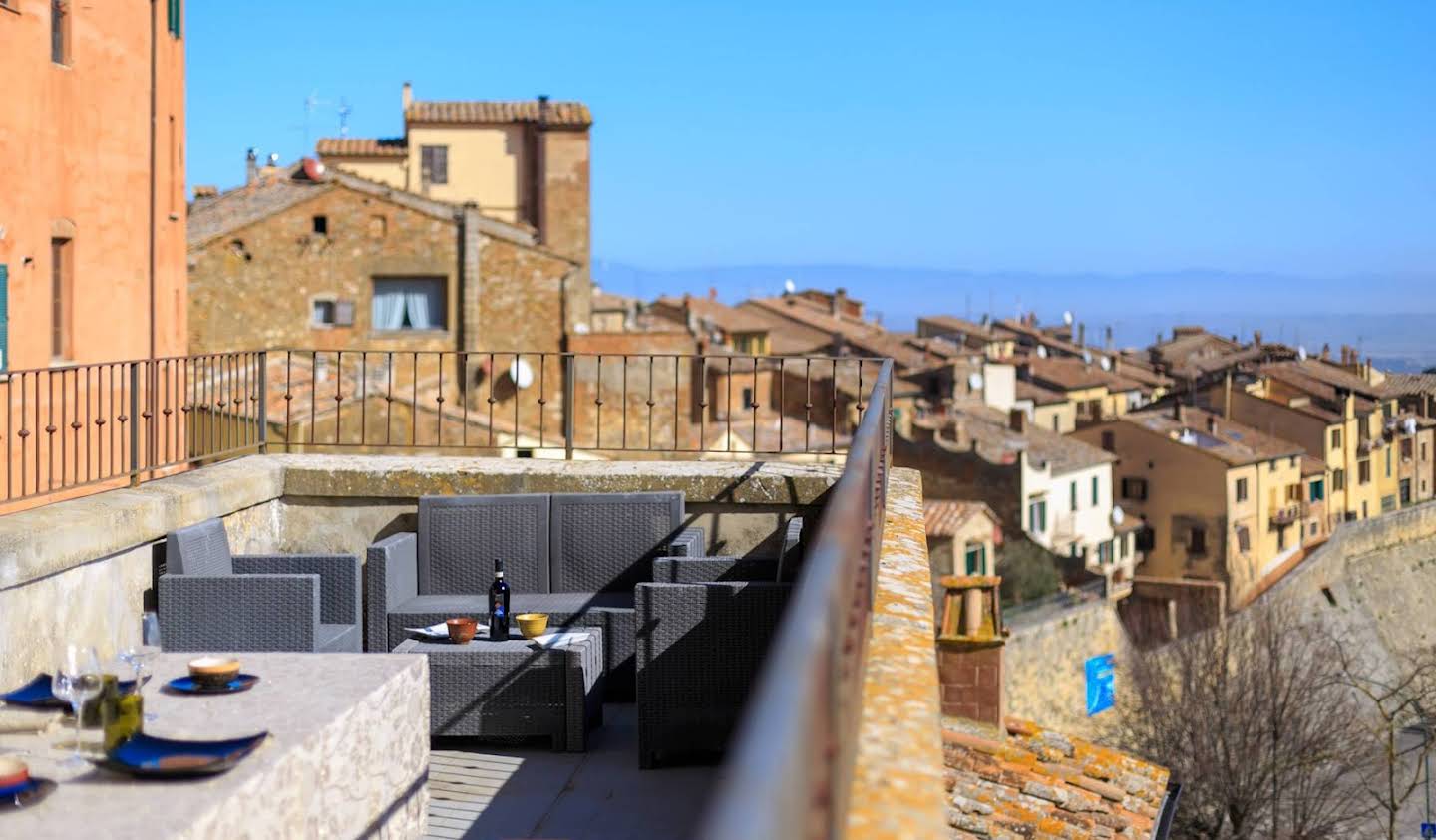 Appartement avec terrasse Montepulciano