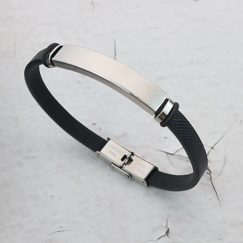Design Sense Couple Bracelet, Niche Accessories in Leather and Stainless Steel, a stylish and meaningful gift for your l
