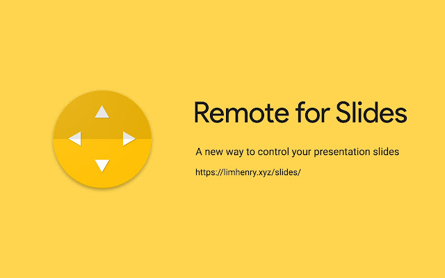 remote for slides web app