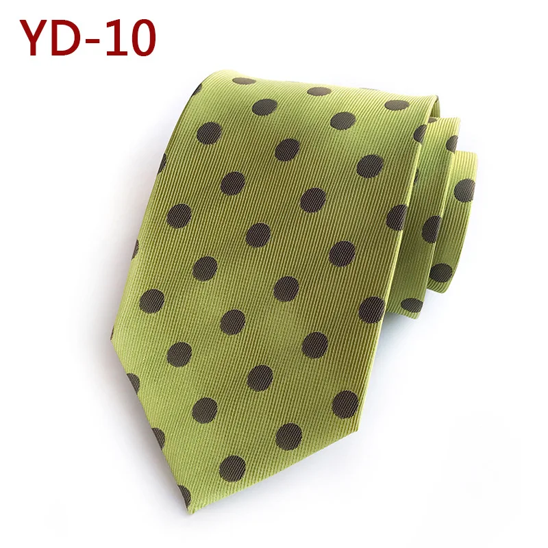 Title 2, Cravate homme à pois en soie polyester Un acces...