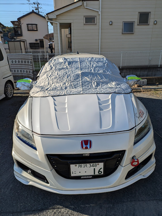 CR-Zのフロントガラス 凍結防止シートに関するカスタム事例の投稿画像1枚目