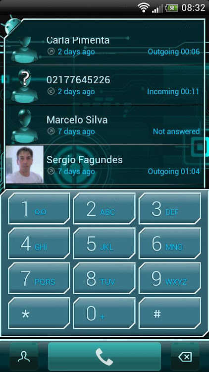 exDialer Cyanogen Theme - 1.02 - (Android)