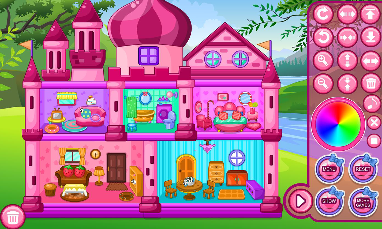 Doll House  Decorating  Games  My  New  Room 3 