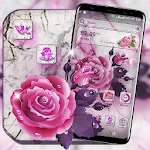 Cover Image of Descargar Marble Rose Launcher Theme 1.1 APK