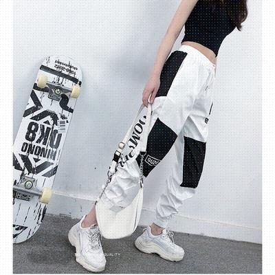 Title 2, Womens High Waist Letter Spliced Cargo Pants, ...