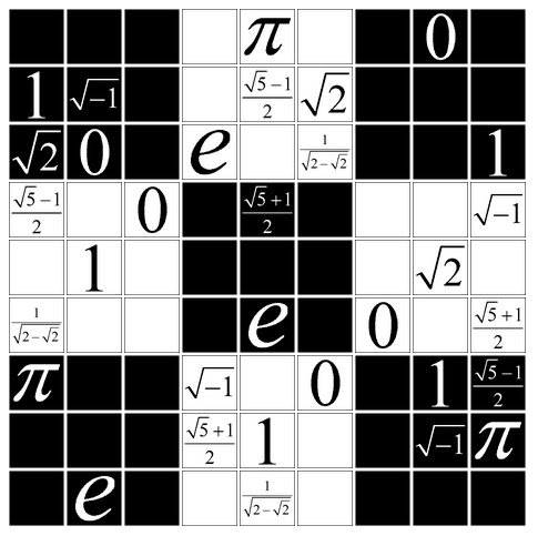 SUDOKU DE IRRACIONALES COMPLEJOS * - MatemáTICa