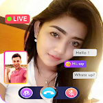 Cover Image of Скачать Random Video Call Live - Girls Video Chat App 2.0 APK