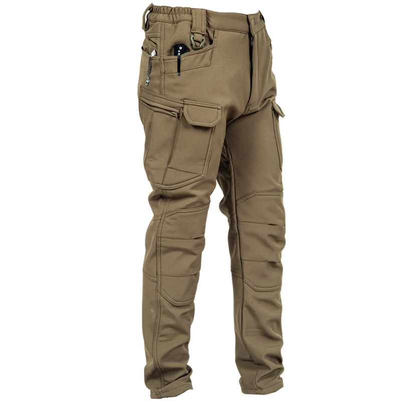 Fleece klimbroek voor heren met modieuze uitstraling, ideaal voor avontuur en wandelen, comfortabel en warm, perfecte outdoor kleding.