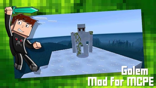 Screenshot Golem Mod for MCPE