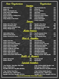 Indian Dragon menu 1