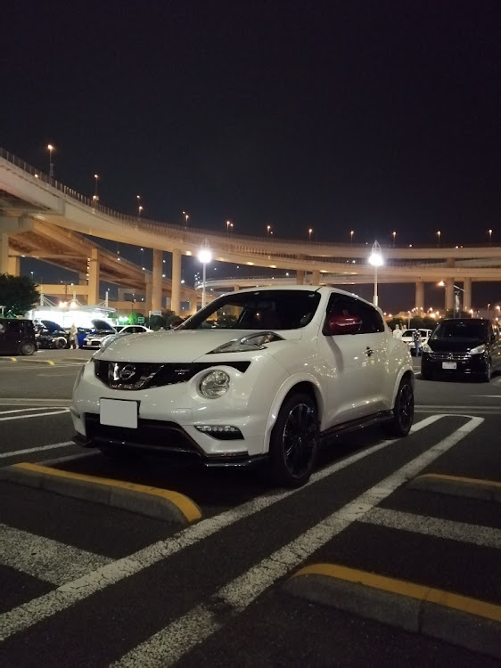 ジュークのNISMO・日産・大黒PA・梅雨の晴れ間に関するカスタム事例の投稿画像1枚目