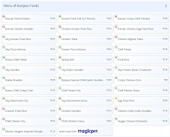 Banjara Foods menu 1