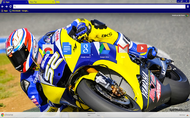 Super Bike GP chrome extension