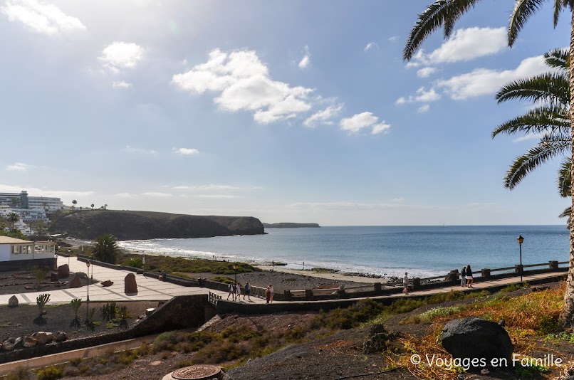 Playa Blanca, paséo maritimo