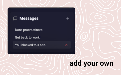 Simple Site Block screenshot 3