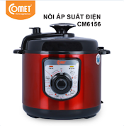 ‹› Nồi Áp Suất Điện Nắp Rời 6L Comet Cm6156 - Hàng Chính Hãng