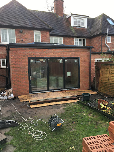 Rear extension and full house refurb at a project in Harborne Birmingham