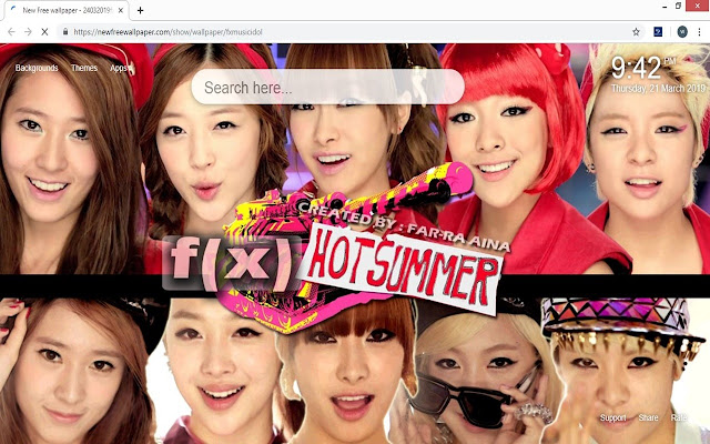 F X Wallpaper Musik Idola Kpop