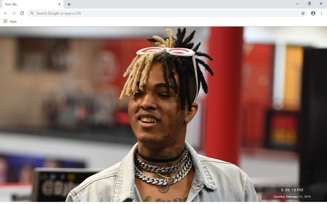 XXXTentacion New Tab & Wallpapers Collection