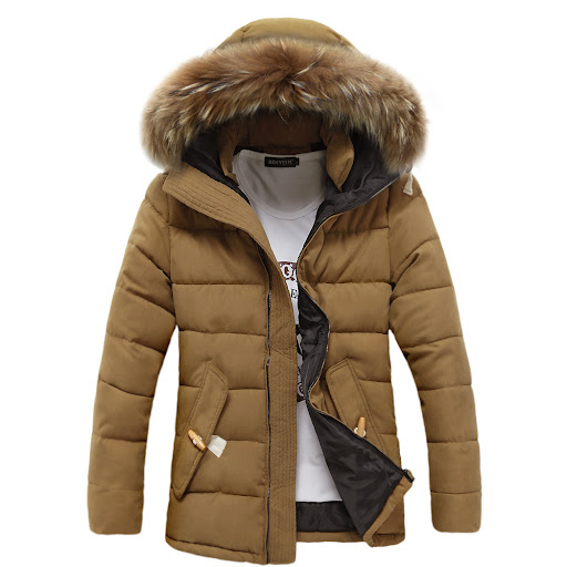 Title 4, Mens Raccoon Wool Padded Suit Warm and Comfort...