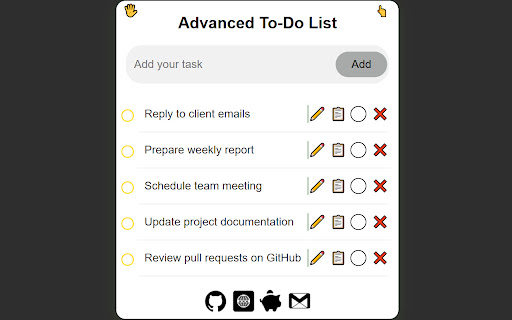 Advanced To-Do List screenshot 2