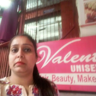 Shrama Poojapooja at Valentine Unisex Salon, Tilak Nagar,  photos