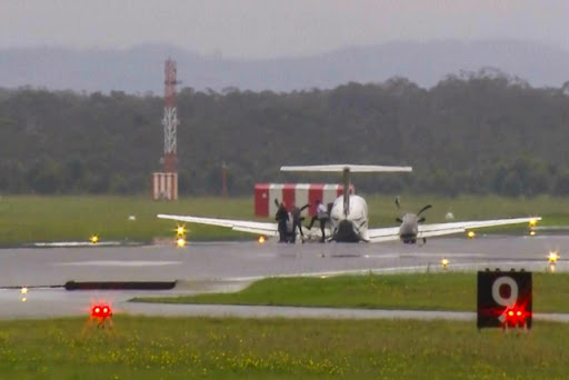 Avion sleteo na aerodrom u Australiji na trup, bez opreme za sletanje