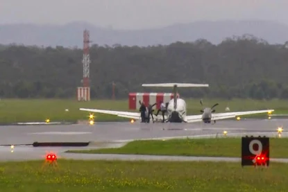 Avion sleteo na aerodrom u Australiji na trup, bez opreme za sletanje