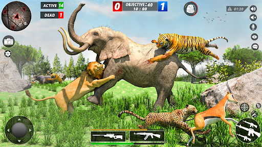 Screenshot Lion Hunting Games 2023: FPS