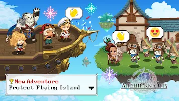 Airship Knights : Idle RPG Screenshot
