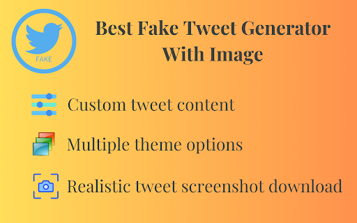 Fake Tweet Generator