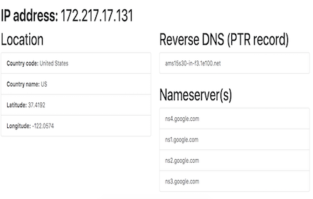 Retrieve IP and DNS information small promo image