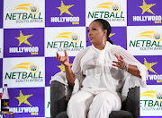 Netball South Africa president Cecilia Molokwane during the press conference to announce Hollywoodbets as partners at Sandton Convention Centre. 